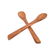 2 utensilios de cocina de cuchara de mayonesa de madera de olivo artesanales ...