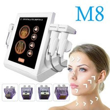 Máquina de tratamiento de cicatrices y arrugas para estirar la piel facial M8 RF 3In1