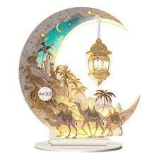 Adornos festivos de acrílico para decoración del hogar con encanto durante ocasiones especiales
