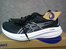 Talla 11.5 - Asics Gel-Cumulus 26 Hombre Ancho (2E) Negro/Hormigón Nuevo en Caja 1011B793-002