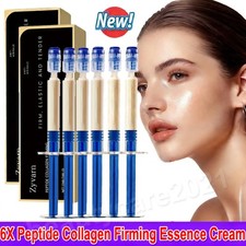 Crema de esencia elástica antiarrugas micromolecular de colágeno polipéptido 6 piezas 5 ml