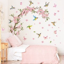 Diseño de líneas limpias para decoración rápida del hogar mariposa calcomanía de pared material impermeable