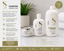 Alfaparf Semi Di Lino Diamond Set Champú Mascarilla Acondicionador