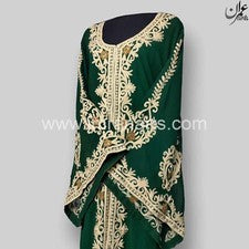 D11 Caftán Marroquí Elegante Farasha Étnico Abaya Boda Árabe Atuendo