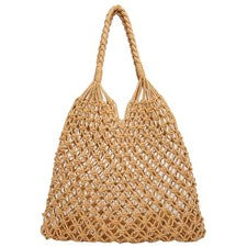 Bolso de hombro grande Bolsos de playa para mujer Tejido a ganchillo