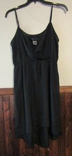VESTIDO KARDASHIAN COLLECTION MUJER GRANDE NEGRO ALTA/BAJA TODA TEMPORADA NUEVO SIN ETIQUETAS