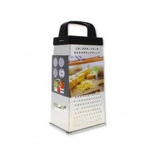 8.5" ACERO INOXIDABLE RALLADOR MANGO QUESO VEGETAL NUEZ MOSCADA UTENSILIO DE COCINA 4 LADOS