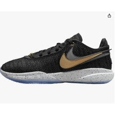 Nike Hombre Moderno, Negro Metálico Dorado Blanco EE. UU. 8