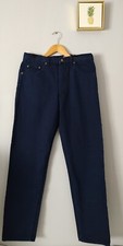 Jeans Para Hombre Pascali Talla W 34 L32 Estilo Braggy Nuevo Sin Etiqueta Azul Oscuro