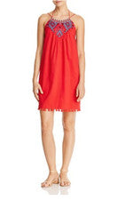 "Vestido para mujer Beltaine Dakota bordado rojo talla M precio de venta sugerido por el fabricante 168,00 USD"