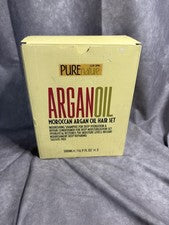 Juego de champú y acondicionador de aceite de argán marroquí - Cuidado sin sulfatos con queratina