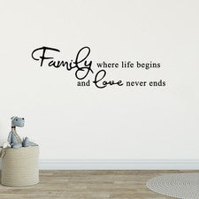 Decoración de pared para sala de estar inspiradora calcomanía pegatina papel tapiz hogar
