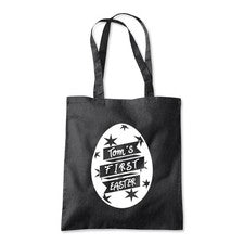 Bolso de compras First Easter Funny Egg Tote de playa