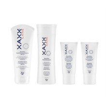 XAXX CARE Sensitive Gesichtspflege-Set: Waschcreme, Gesichtswasser, Tag/Nacht