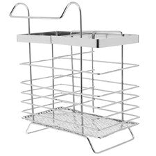 Soporte para palillos cesta de secado de utensilios cubiertos secador estante camping colgante
