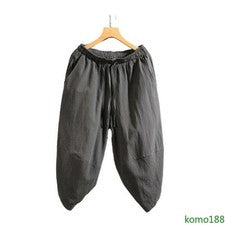 Pantalones harén estilo chino para hombre Bloomers pantalones cortos playa cintura elástica