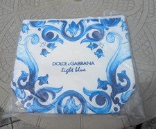 Bolso refrigerador Dolce&Gabbana azul claro bolso aislado almuerzo picnic playa viaje NUEVO