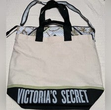 Bolso de Mano Victoria's Secret 2 en 1 Bolso Refrigerador Bolso de Lona Logo Nuevo con Etiquetas