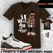 Camiseta a juego AJ 3 World's Best Dad 2026 Zapatilla deportiva Match Sneakerhead Biggie