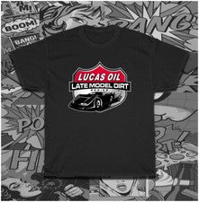 Nueva Camiseta Lucas Oil Late Model Dirt Series Logo Camiseta Americana Talla S-5XL
