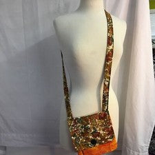 Cartera Bandolera Hecha a Mano-Mujeres y Adolescentes Niñas-Accesorio de Moda con Correa Larga