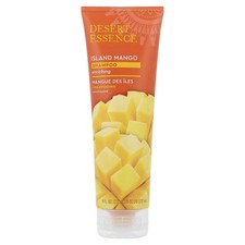 Champú enriquecedor de mango Desert Essence Island 8 fl oz 237 ml biodegradable,