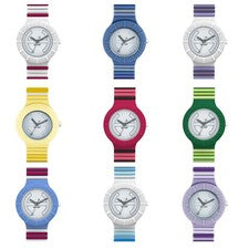 Orologio HIP HOP MILLERIGHE Small 32mm Silicone Lilla Giallo Rosso Uomo Donna