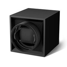 XTELARY Single Watch Winder Negro Japonés Motor AC/Batería Nuevo