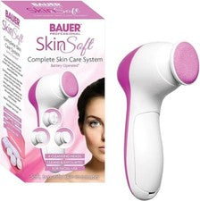 Sistema completo de cuidado de la piel Bauer Skin Soft 4 en 1 con pilas