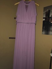 Vestido Social Mujer Talla 10 SL Moda Nueva York Azúcar Ciruela Color