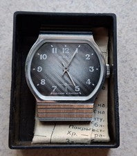 Nuevo reloj "Pobeda" URSS con documentos