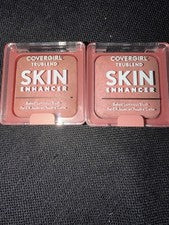 Lote de 2 COVERGIRL TruBlend potenciador de la piel rubor luminoso horneado # 410 Rose Latte
