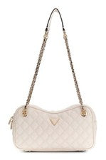 Bolso de hombro GUESS Giully II beige hueso nuevo