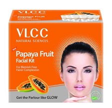 Kit facial individual fruta papaya VLCC para piel radiante y suavizada 60 g
