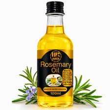 Aceite capilar de romero 100 ml | Tratamiento para el crecimiento del cuero cabelludo | Masaje natural para el cuero cab
