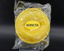 Estuche de viaje para reloj individual Invicta con cremallera, amarillo TOTALMENTE NUEVO