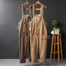 Moda Para Hombres Monos Monos Babero Pantalones Informales Tirantes Pantalones Japoneses Nuevos