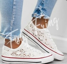 ZAPATILLAS PLANAS PARA MUJER CÓMODAS TACÓN BAJO ESTILO LONA ZAPATILLAS DE VERANO ZAPATOS PARA DAMA TALLA