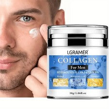 Crema hidratante de colágeno con retinol para hombre antienvejecimiento reafirmante cuidado facial de la piel EE. UU.