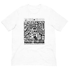 Camiseta Unisex Grateful Dead Vintage Concert Flyer Vintage Estilo Suave