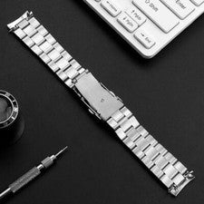 Correa de reloj de acero inoxidable adecuada para Edifice serie Ef-527d