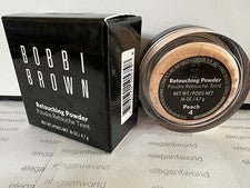 Polvo retocante Bobbi Brown 0,16 oz/4,7 g #4 melocotón nuevo auténtico - ¡envío rápido!