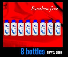 Paquete de 8 champú caspa Head & Shoulders clásico limpio de 1,7 oz cada tamaño de viaje