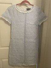 Vestido para mujer French Curve azul claro talla XS calce relajado
