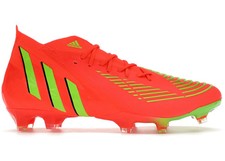 Talla 9.5 - Adidas Predator Edge.1 FG Solar Red Team Solar Green GW1029