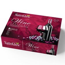 Kit facial de vino NutriGlow para brillo radiante, todo tipo de piel 250 g + 10 ml
