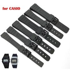 Correa de repuesto para reloj Casio 18 mm compatible con F91 F94 F105 negro envío y devolución gratuitos