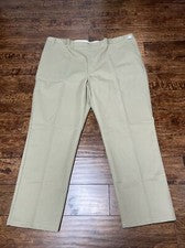 Pantalones de Trabajo Dickies LP812KH Industrial Beige Para Hombre 54 x 34 Frente Plano Calce Relajado