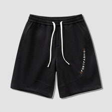 Pantalones Cortos Para Hombre De Gran Tamaño Verano Seda Hielo Estilo Delgado Simple Color Sólido Secado Rápido