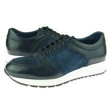 Zapatilla deportiva Alex D "Oxnard" de caña baja, zapatos deportivos informales para hombre, azul marino